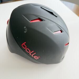 Black Bollé Ski Helmet Size S 53-55 CM Pre-owned